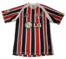 Camisa SAO PAULO FC #9 G 2003 Camisa Away Topper Jersey BRASIL VINTAGE Tamanho P, usado comprar usado Camisa SAO PAULO FC #9 G 2003 Camisa Away Topper Jersey BRASIL VINTAGE Tamanho P, usado comprar usado  Enviando para Brazil