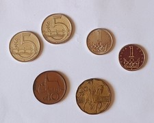 Monete repubblica ceca usato  Fasano