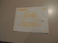 Werkstatthandbuch heft yamaha gebraucht kaufen  Fruerlund,-Engelsby, Tastrup