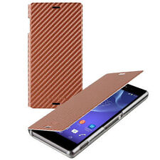 NOVA CAPA FLIP ROXFIT SONY XPERIA Z3 SLIMLINE BRONZE CARBONO SMA5151BZ comprar usado  Enviando para Brazil