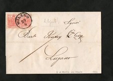 Lombardo veneto 1854 usato  Mantova