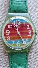 Reloj Swatch Swiss Color Arco Iris The Sky 2003 Vintage Funciona Batería Nueva segunda mano  Embacar hacia Argentina