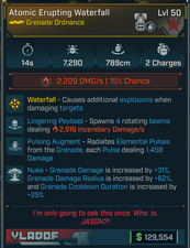 Borderlands 4 ⭐BULLSEYE GRANADA CACHOEIRA EM ERUPÇÃO⭐LINGERING⭐PULSANDO⭐EXATO comprar usado Borderlands 4 ⭐BULLSEYE GRANADA CACHOEIRA EM ERUPÇÃO⭐LINGERING⭐PULSANDO⭐EXATO comprar usado  Enviando para Brazil
