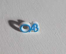 Usado, Logotipo OAB Vintage Azul e Branco Pequeno Pin de Lapela Distintivo - O.AB O.A.B. Pino inicial comprar usado  Enviando para Brazil