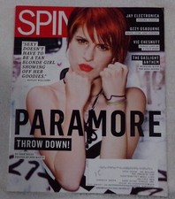 SPIN MAGAZINE JULY 2010 PARAMORE OZZY OSBOURNE VIC CHESTNUTT GASLIGHT ANTHEM comprar usado  Enviando para Brazil