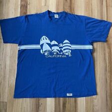 Camiseta listrada vintage Crazy Shirts Havaí anos 70 anos 80 california azul veleiro GG comprar usado  Enviando para Brazil