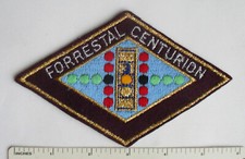 Vintage Original Marinha dos EUA EUA FORRESTAL 300 CENTURION PATCH Fio Plano comprar usado  Enviando para Brazil