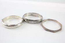 Sterling silver bangles for sale  Shipping to Ireland