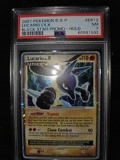 2007 POKEMON DIAMOND & PEARL BLACK STAR PROMO #DP12 LUCARIO LV.X BLACK STAR... comprar usado  Enviando para Brazil
