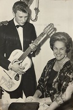 Press photo johnny d'occasion  Expédié en Belgium