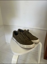 Superga green suede for sale  LONDON