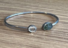 Sterling silver moldavite for sale  LONDON