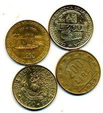 Italienische 200 lire gebraucht kaufen  Rostock
