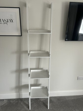 White shelf ladder for sale  ALFRETON