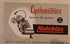 Catalogue motobloc vitesse d'occasion  France