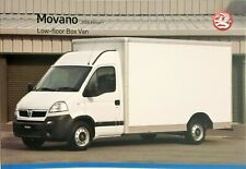Vauxhall movano low for sale  BIGGLESWADE