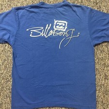 Usado, Camiseta Billabong Vintage Azul Média Desbotada Roupa de Surf Skatista Y2K Wave comprar usado  Enviando para Brazil