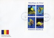 Chad 2019 fdc for sale  TRURO