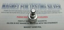 Magnet testing silver for sale  ASHFORD