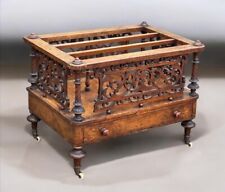Victorian walnut canterbury for sale  SAWBRIDGEWORTH