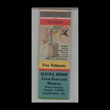 Matchbook cover outhouse for sale  Raymond