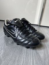 Chuteiras de futebol Nike Tiempo de couro, tamanho 43, palmilha 28 cm, EUA 10, Reino Unido 9 2008, usado comprar usado  Enviando para Brazil