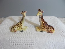 2pc porcelain giraffe for sale  Belleview