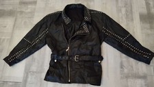 Frontline lederjacke echtes gebraucht kaufen  Gelsenkirchen