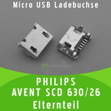 Używany, ✅ PHILIPS AVENT SCD 630/26 CZĘŚĆ RODZICIELSKA Gniazdo ładowania micro USB Gniazdo Port Connector na sprzedaż  Wysyłka do Poland