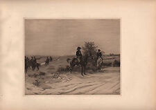 Antique military print for sale  YORK