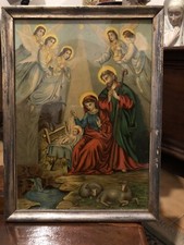 Oleografia sacra con usato  Sarezzo