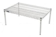 Plataforma de prateleira de arame padrão Global Industries, Poly-Z-Brite - 21 x 24 x 14 pol. comprar usado  Enviando para Brazil