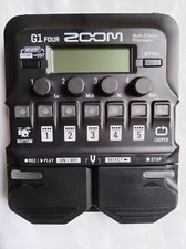Processador de efeitos múltiplos de guitarra ZOOM G1 FOUR (somente o processador) comprar usado  Enviando para Brazil