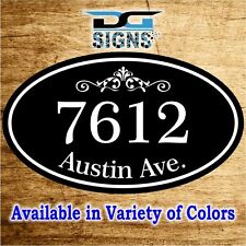 sign plaque address sign for sale  Burbank