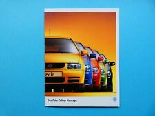 Prospekt / Katalog / Broschüre / Mappe - VW Polo (Typ 6N) Colour Concept - 05/98 comprar usado  Enviando para Brazil