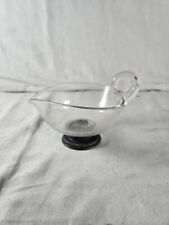 bowl silver glass clear base for sale  Fort Lauderdale