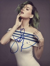 Foto assinada por Katy Perry com certificado de autenticidade autógrafo assinatura sonho adolescente comprar usado  Enviando para Brazil