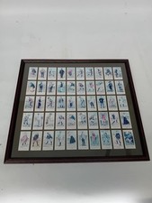 Framed cigarette cards for sale  HULL