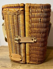 Vintage wicker wine for sale  Abingdon