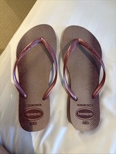 Havaianas slim metallic for sale  SWINDON