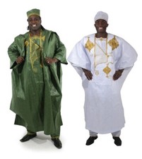 African grand boubou d'occasion  Expédié en Belgium