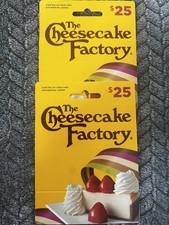 Cheesecake factory giftcards for sale  Howard