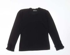 Shirt donna nera usato  Spedire a Italy