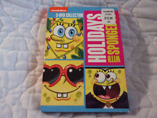 HOLIDAYS WITH SPONGEBOB SQUAREPANTS 3-DVD HALLOWEEN CHRISTMAS VALENTINE'S DAY comprar usado  Enviando para Brazil