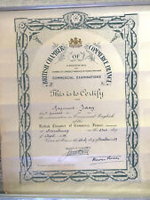Ancien diplôme british d'occasion  Giromagny