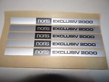 Typenschild noris exclusiv gebraucht kaufen  Oldenburg (Oldenburg)
