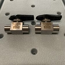 Válvula de esfera Swagelok 1/4" fêmea NPT SS aço inoxidável SS-43GF4 nova, usado comprar usado  Enviando para Brazil
