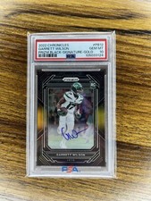 GARRETT WILSON 2022 PANINI PRIZM BLACK ROOKIE GOLD GEM RC AUTOMÁTICO /10 PSA 10 #PB12, usado comprar usado  Enviando para Brazil