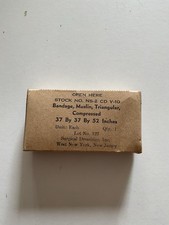 Ww2 triangular bandage d'occasion  Gradignan