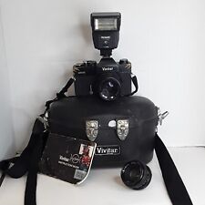 Câmera de Filme 35mm SLR Vivitar 220/SL com Lente de Montagem por Parafuso M42.  comprar usado  Enviando para Brazil